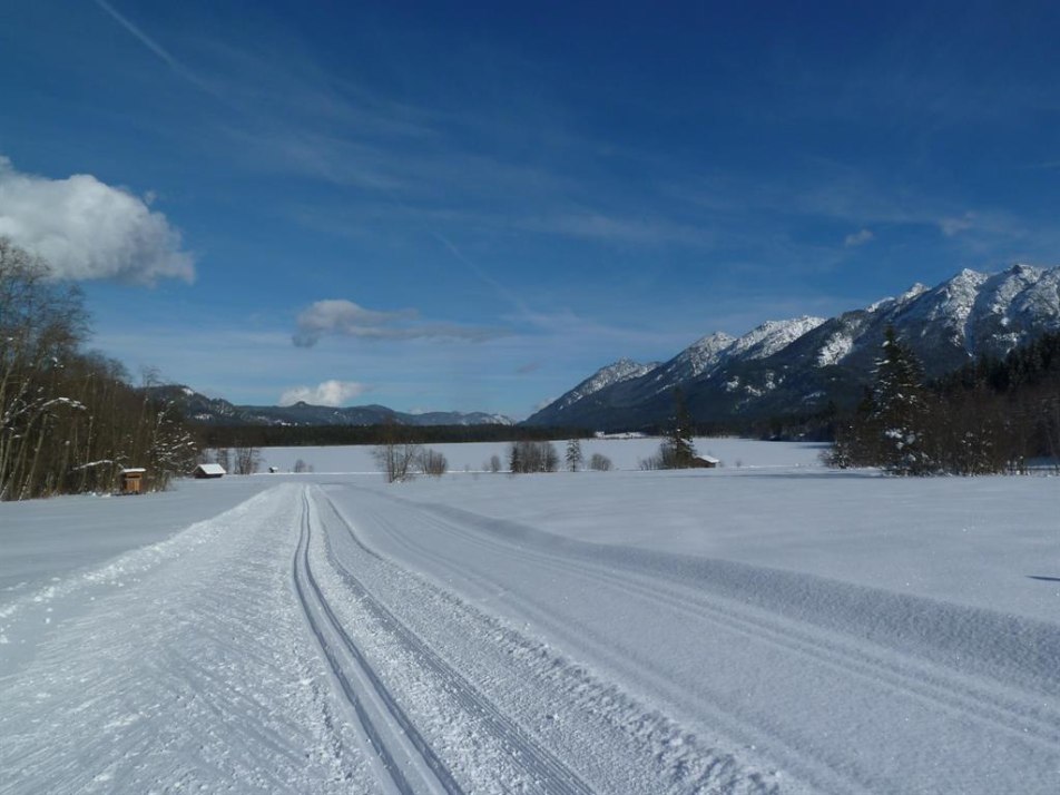 Langlaufen am Barmsee