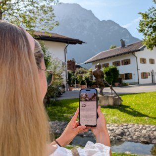 Immersive Mittenwald App, © Alpenwelt Karwendel | Isabell Prior