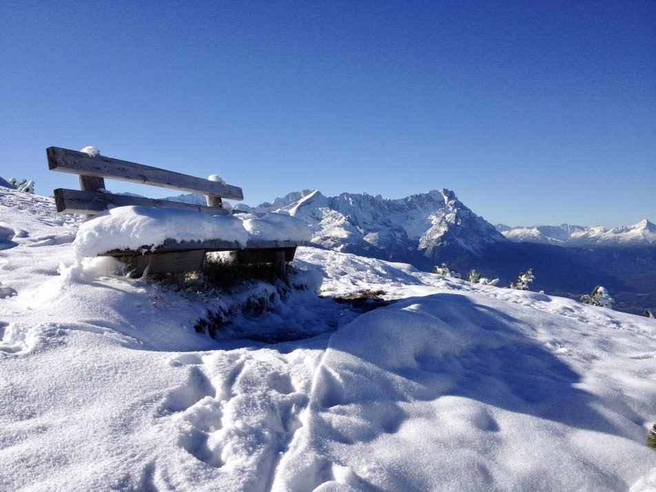 Winterwandern Wank mit Wetterstein