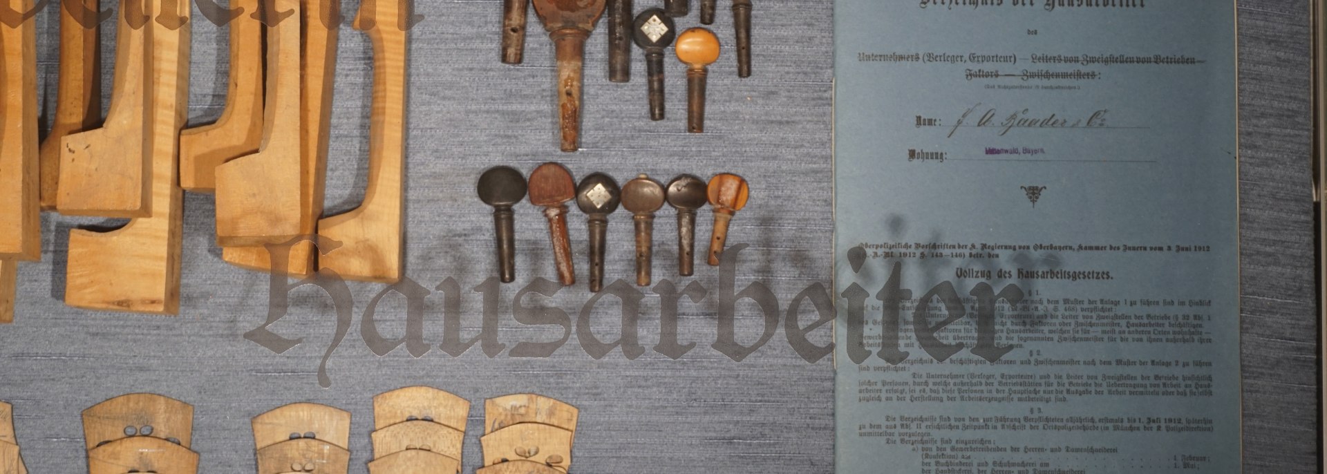 Verzeichnis der Hausarbeiter