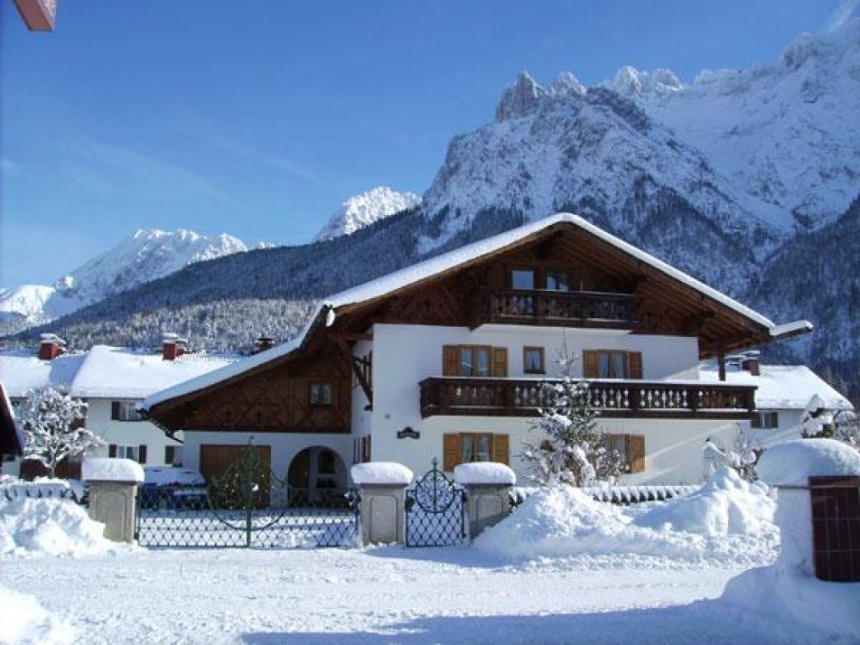 Haus im Winter