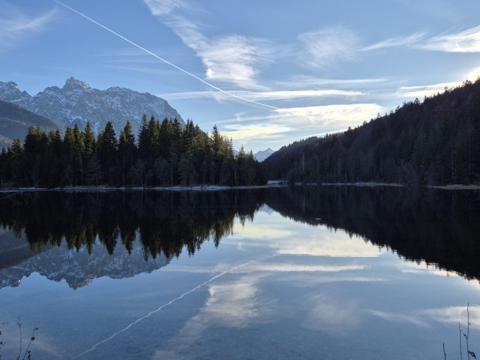 Der Stausee bei Krün