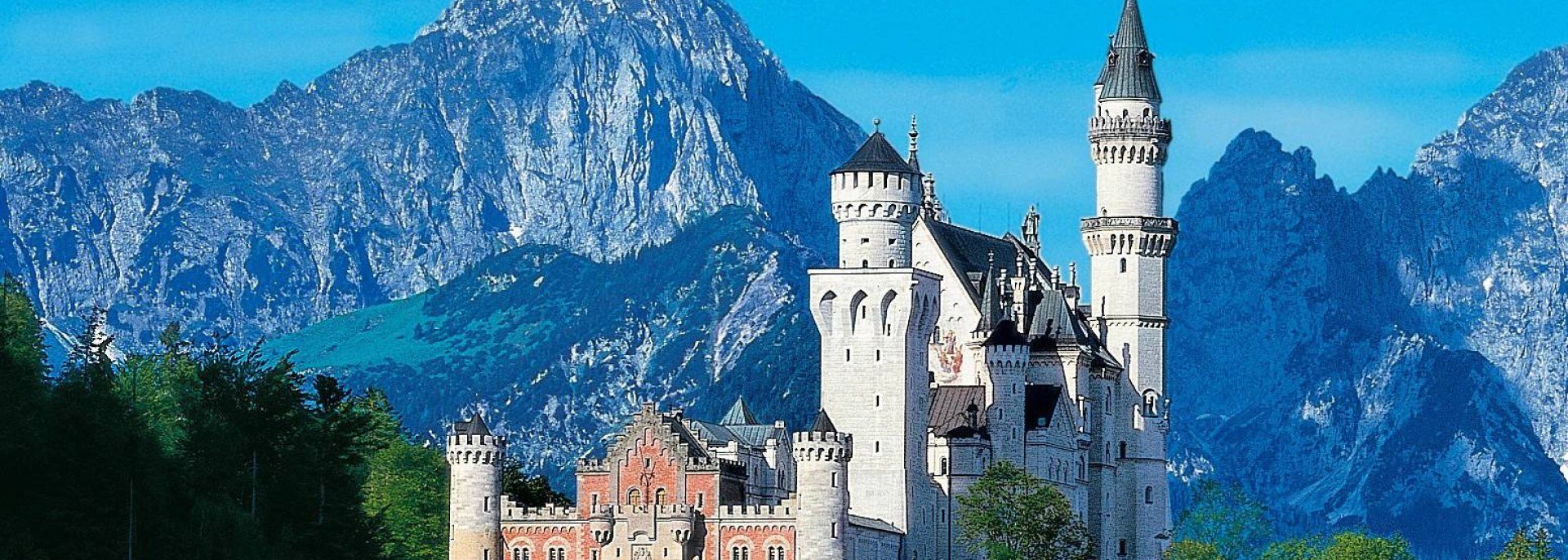 Schloss Neuschwanstein bei Füssen in Oberbayern., © Bayerische Schlösserverwaltung (Foto: Anton Brandl, München) www.neuschwanstein.de