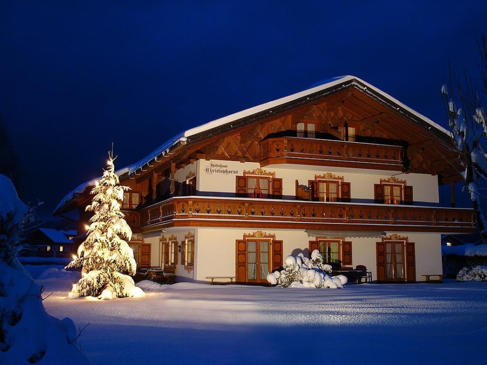 Haus Weihnachten Süd