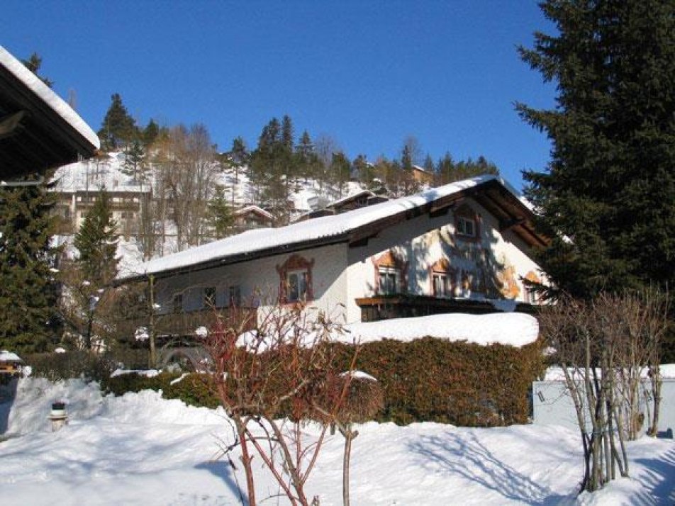 Haus im Winter