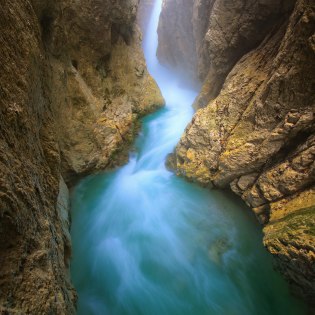 Die Leutschklamm bei Mittenwald  - eines der schönsten Ausflugsziele in der Alpenwelt Karwendel, © Alpenwelt Karwendel | Maximilian Ziegler