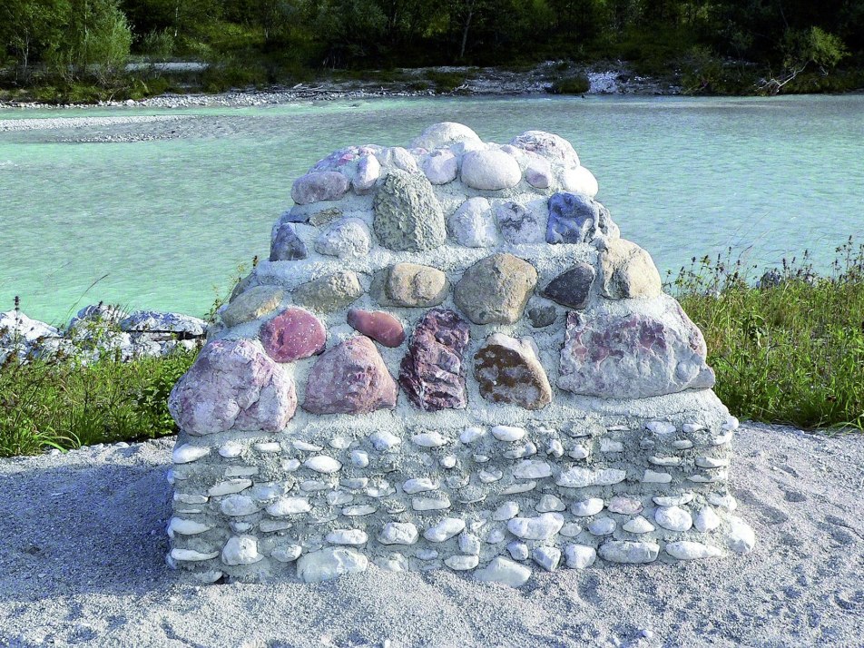Kieselsteinlehrpfad bei Krün an der Isar, © Alpenwelt Karwendel | Geo-Trip