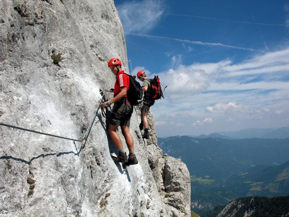 Karwendel Klettersteig - NUR fuer GEUEBTE!