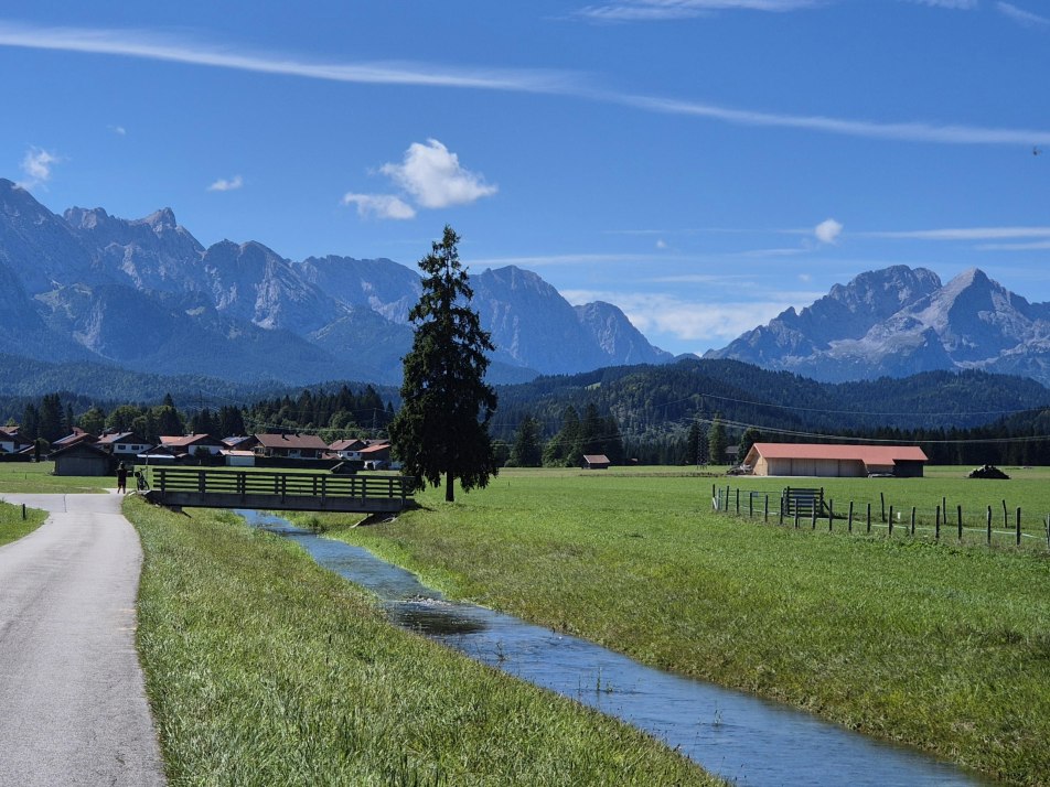 Einen Spaziergang genießen