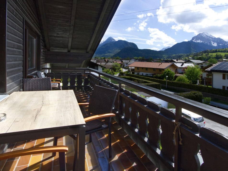 Balkon West - Wettersteinpanorama