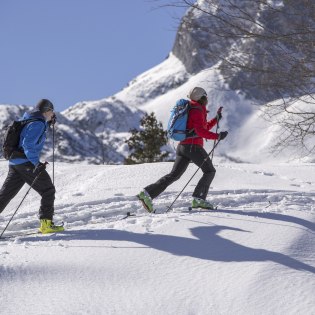 Unterwegs auf der K2 Skitourenroute am Kranzberg, © Alpenwelt Karwendel | Best of Winter_Thomas Bichler 