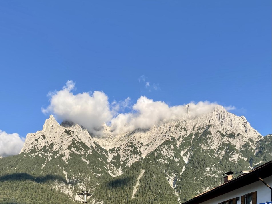 Blick aufs Karwendel