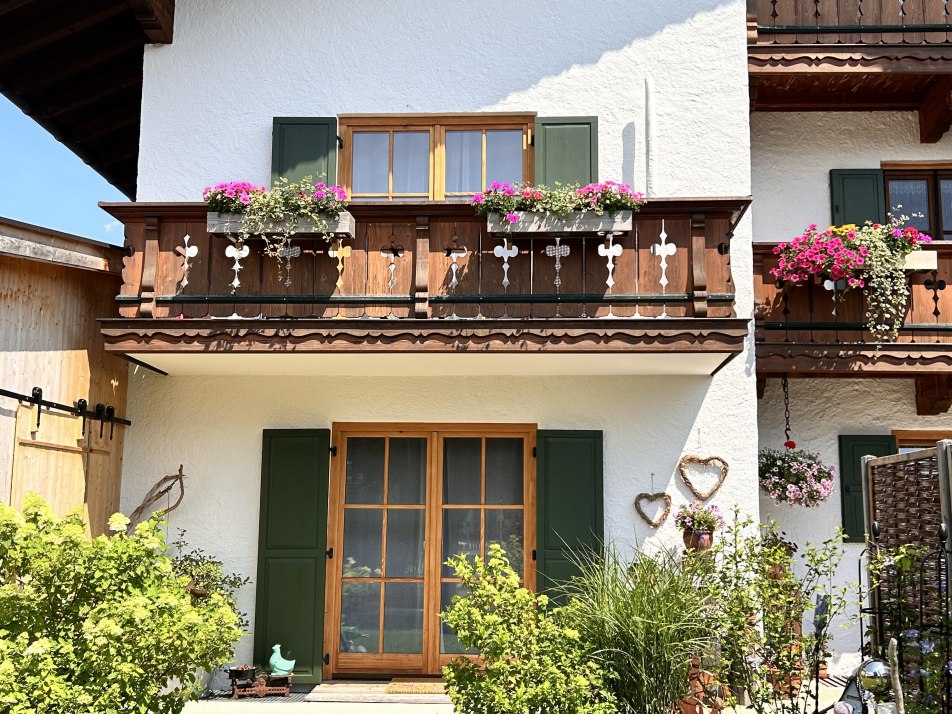 Ferienwohnung im 1. Stock mit Balkon