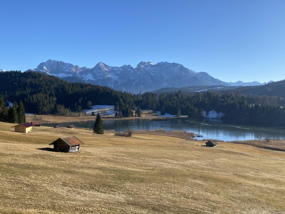 Geroldsee mit Karwendel, © Schober