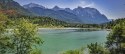 Sommerlicher Isar-Stausee bei Krün, © Alpenwelt Karwendel | Marcel Dominik Sommerlicher Isar-Stausee bei Krün, © Alpenwelt Karwendel | Marcel Dominik