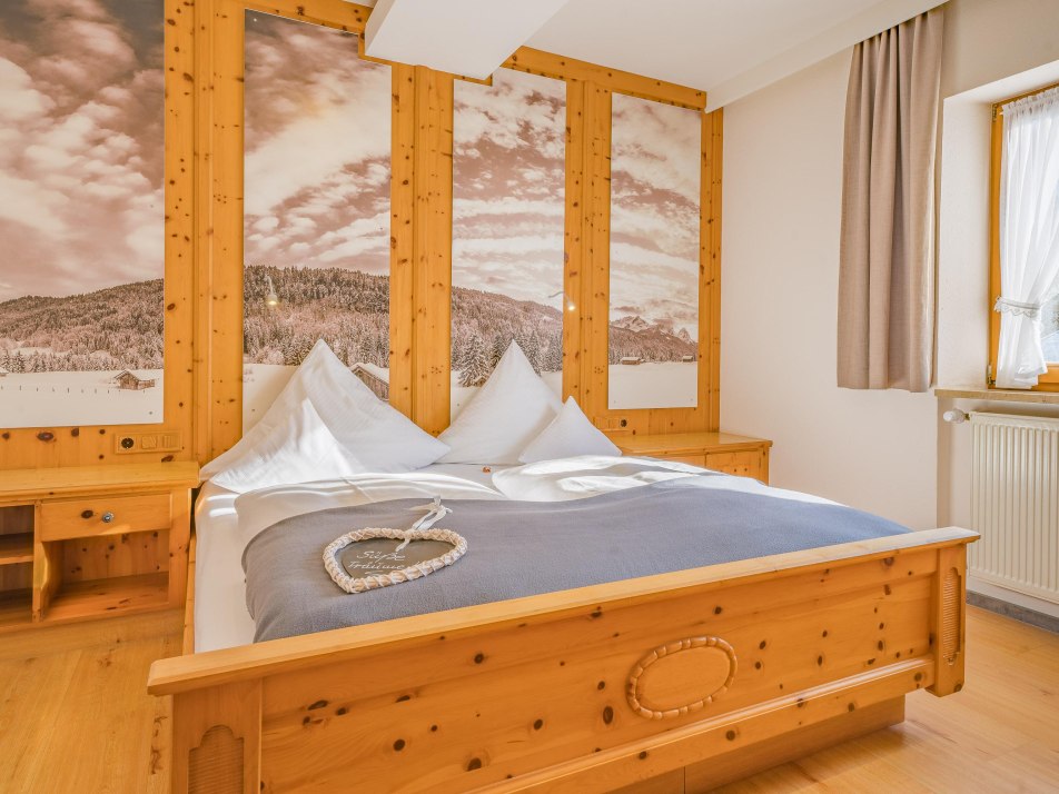 Ferienwohnung Hufeisen Schlafzimmer-Ferienwohnung