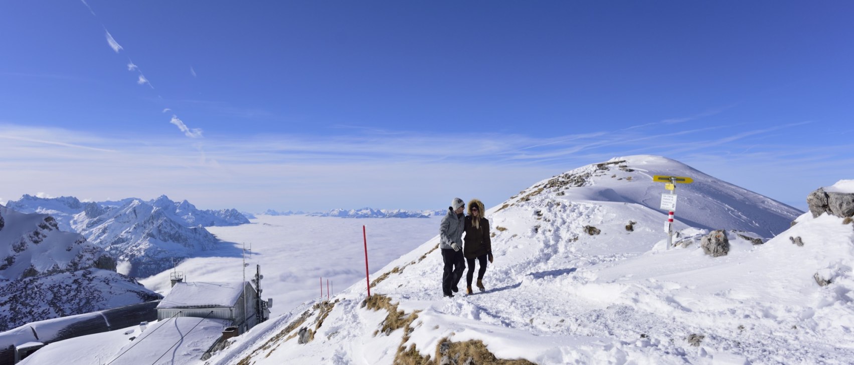 Winterwanderung auf dem Karwendel, © Alpenwelt Karwendel | Stefan Eisend