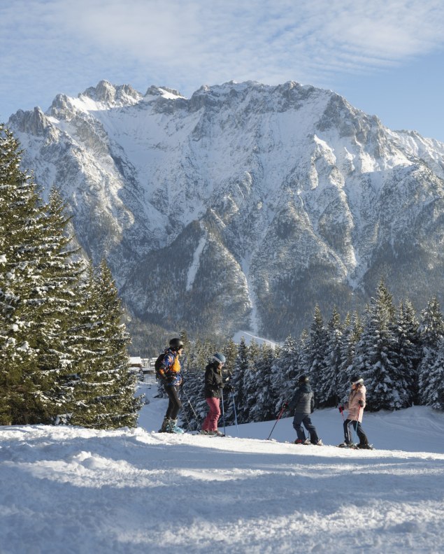 Skifreuden am Familienparadies Kranzberg, © Alpenwelt Karwendel | André Alexander@formgestalter