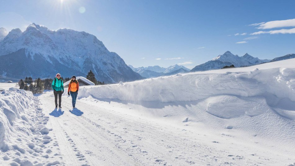 Pure snow - Winter hike in the Alpenwelt Karwendel, © Oberbayern.de | Foto: Peter v. Felbert