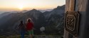 Sonnenausgang auf der Schöttelkarspitze, © Alpenwelt Karwendel | Pierre Johne