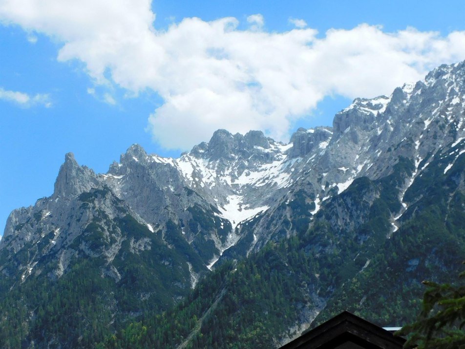 Balkonblick auf's Karwendel