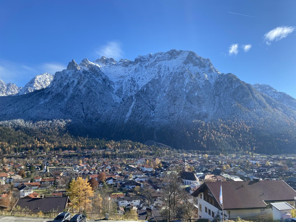 Aussicht auf Mittenwald