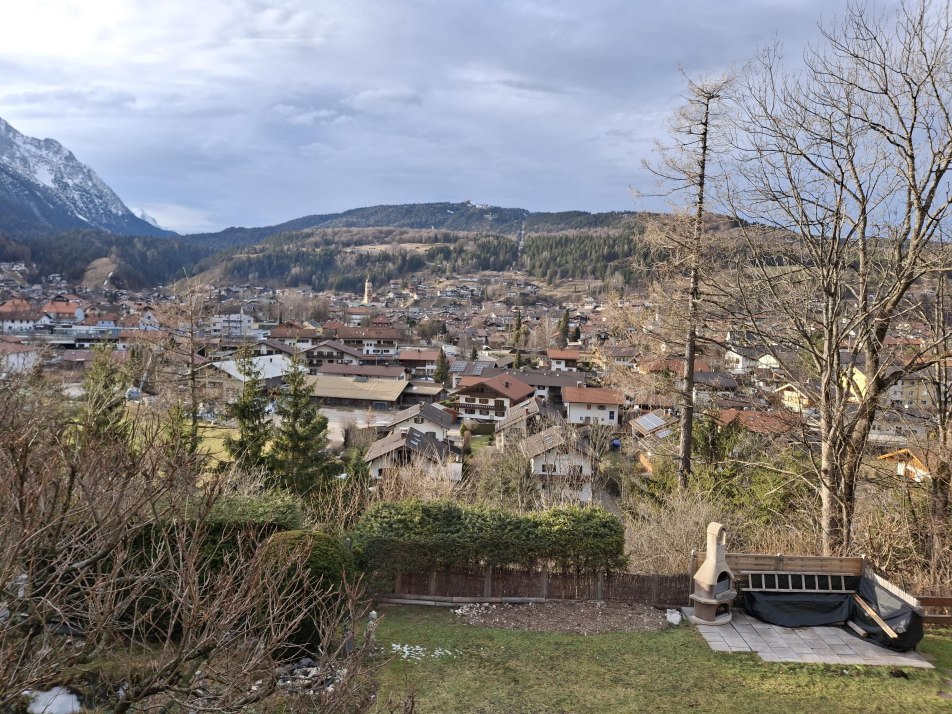 Ausblick vom Balkon Elena
