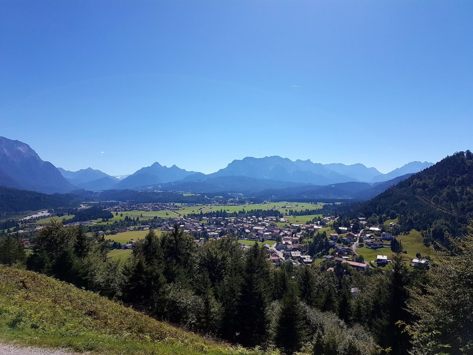 Blick auf Wallgau von der Maxhütte, © Florian Neuner