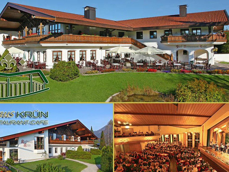 Kurhaus Krün mit Restaurant, © Christoph Schober Kurhaus Krün mit Restaurant, © Christoph Schober