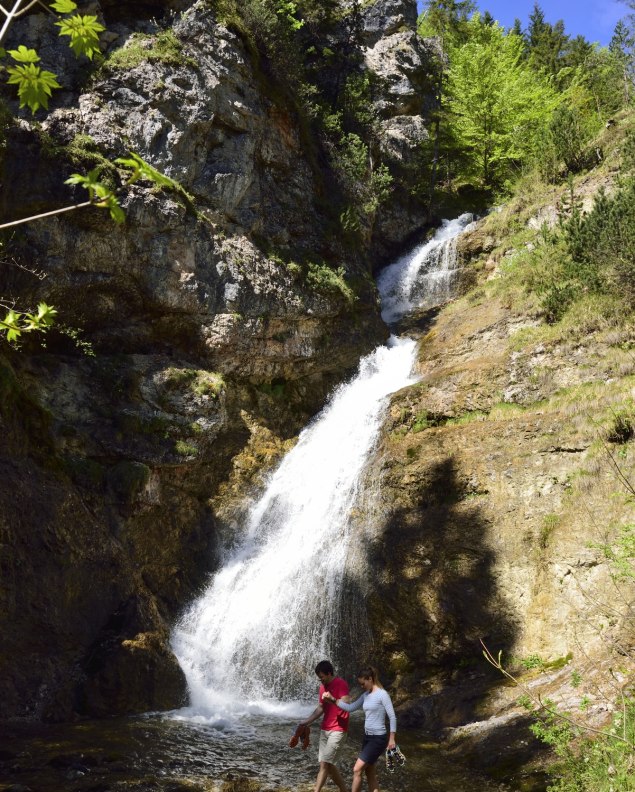 Laintal Wasserfall, © Alpenwelt Karwendel | Stefan Eisend