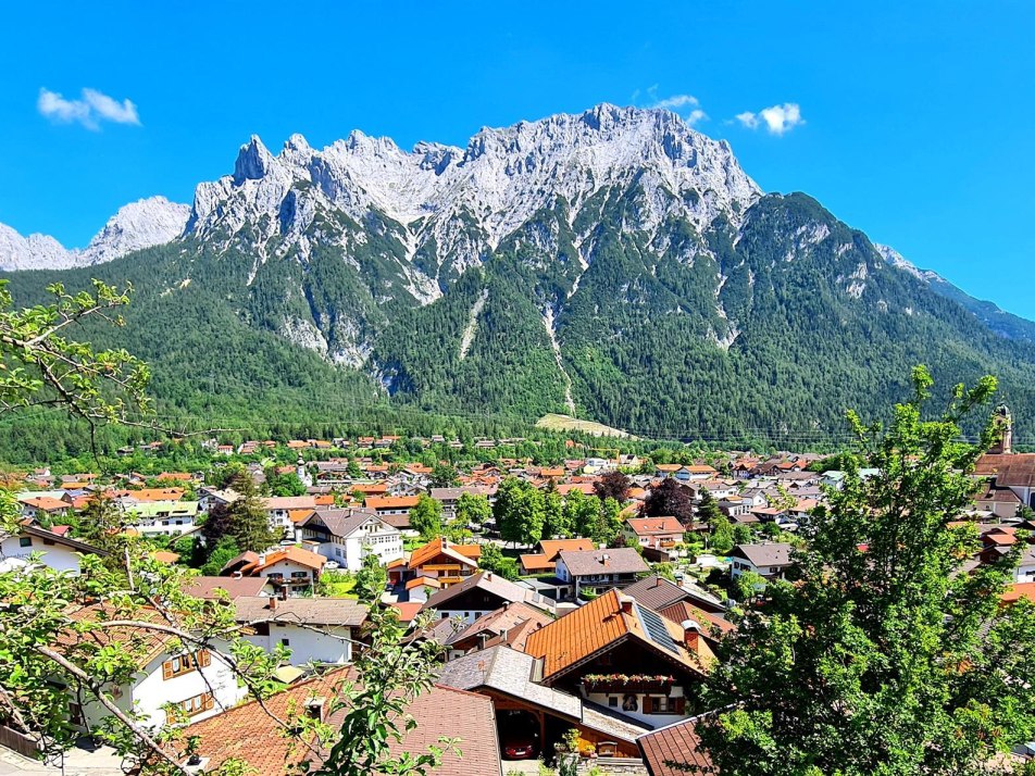 Grö 8 mit Karwendel Panorama